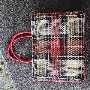 The sak vintage straw tote bag